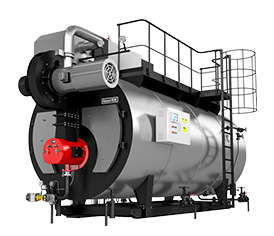 Industrial Fire Tube Gas Oil Fired Superheated Steam Boiler
