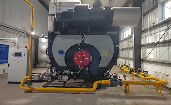 Packaged Vertical Gas Oil Fired Steam Boiler