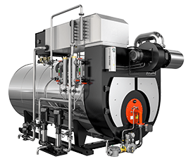 Industrial Fire Tube Gas Oil Fired Superheated Steam Boiler