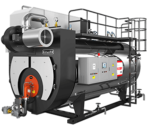 2 sets 12 ton Gas Fired Steam Boiler for Lithium Battery Plant