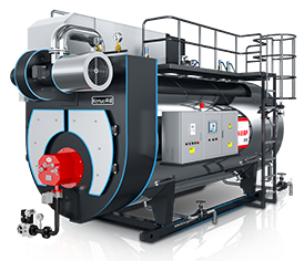 Integrated Industrial Gas Oil Condensing Steam Boiler